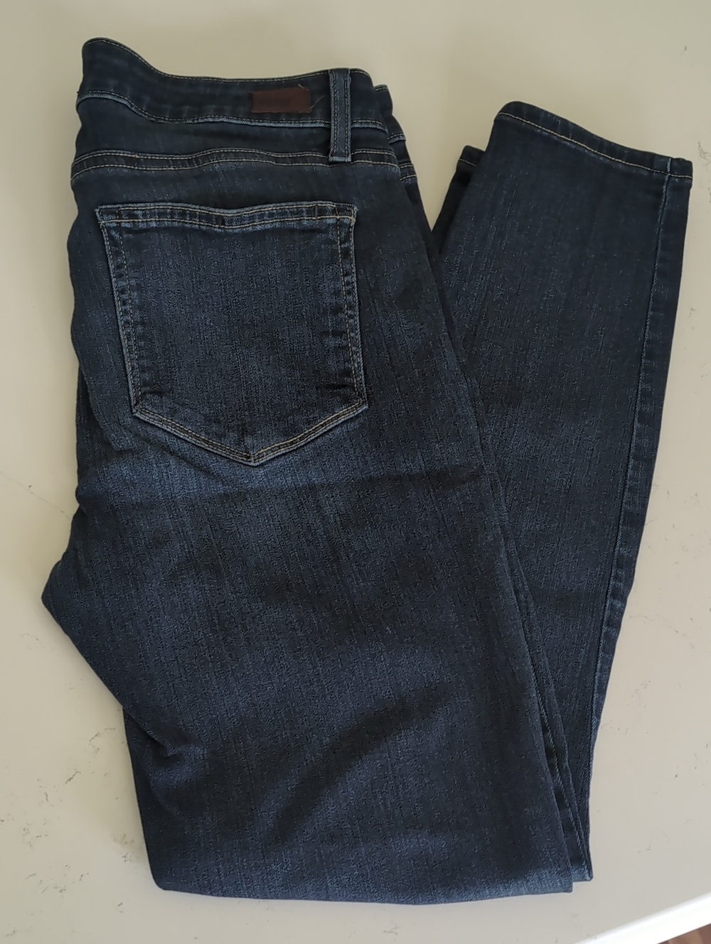 PAIGE Dark Indigo Verdugo Women's Skinny Jeans